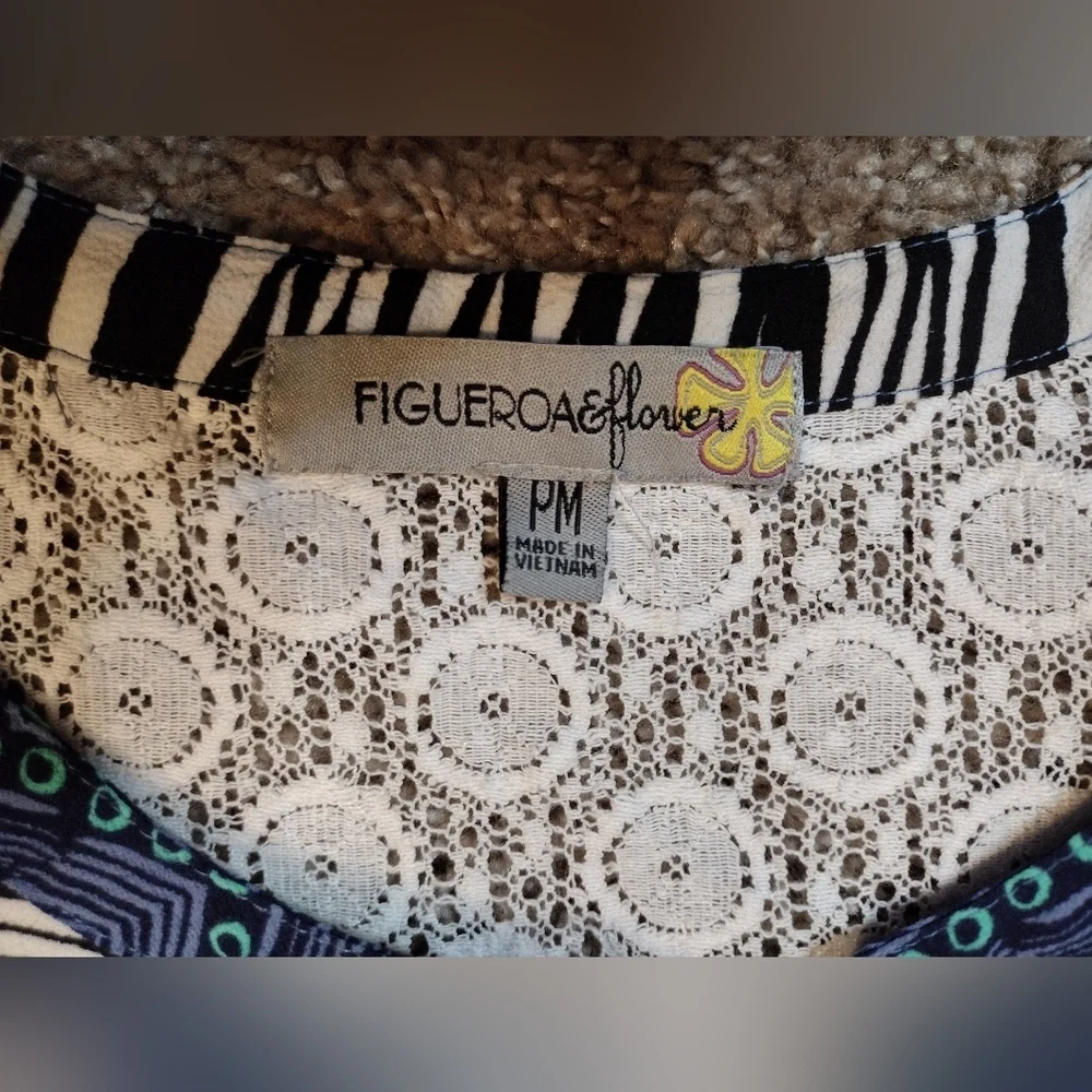 Figueroa & Flower Drawstring Blouse - Picture 7 of 12